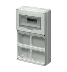 Scatola elettrica in ABS - 16 - 63 A | EC69035 - Elettrocanali - per distribuzione elettrica / con presa di corrente / preassemblata