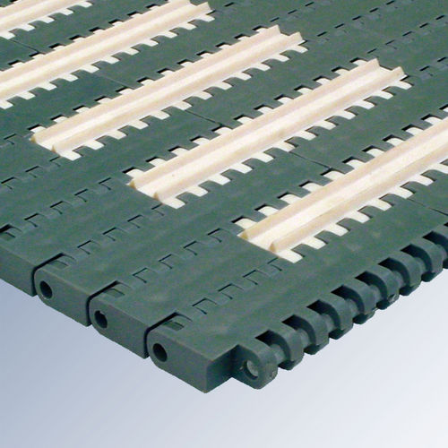 Nastro trasportatore modulare - E20 series - Afher Eurobelt - in plastica / in gomma / industriale