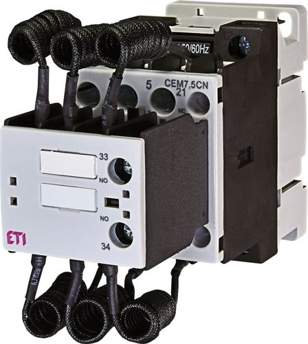 Contattore di potenza - 004643800 - ETI - elettromagnetico / per comando condensatore