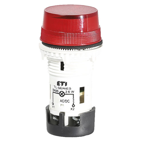 Indicatore luminoso permanente - 004770221 - ETI - montato su pannello / IP65 / rotondo
