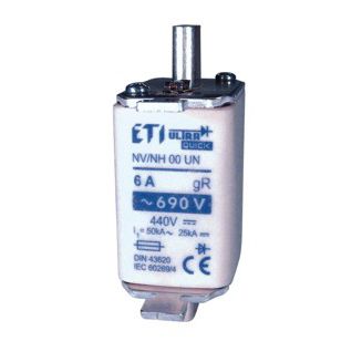 Fusibile NH - 004331018 - ETI - quadrato / di protezione contro i cortocircuiti / classe N