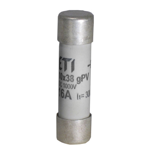 Fusibile cilindrico - 002625065  - ETI - classe gPV / 10x38 / per applicazioni fotovoltaiche