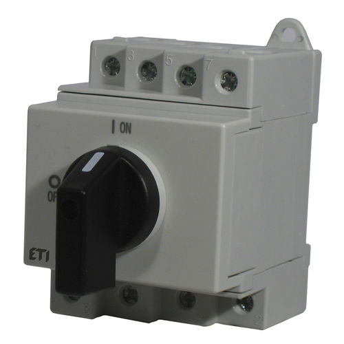 Interruttore-sezionatore rotativo - 004660060 - ETI - a bassa tensione / 2 poli / DC