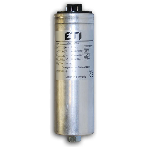 Condensatore con film di polipropilene - 004656640 - ETI - cilindrico / di correzione del fattore di potenza / autoriparante