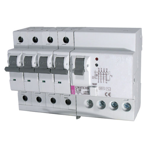 Interruttore differenziale AC - 002056718 - ETI - 4 poli / modulare / su guida DIN