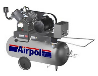 Compressore a pistone - N30 - Airpol - d'aria / con motore elettrico / su rotelle