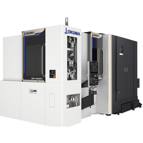 Centro di lavoro 3 assi - MB-4000H - OKUMA EUROPE GMBH - orizzontale / 48 utensili / 64 utensili