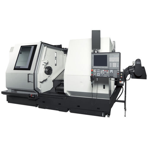 Tornio CNC - LB45III - OKUMA EUROPE GMBH - orizzontale / 2 assi / 12 utensili