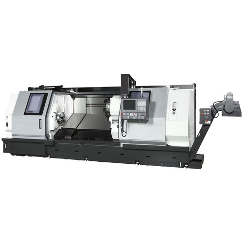 Tornio CNC - LB35III - OKUMA EUROPE GMBH - orizzontale / 2 assi / a banco inclinato