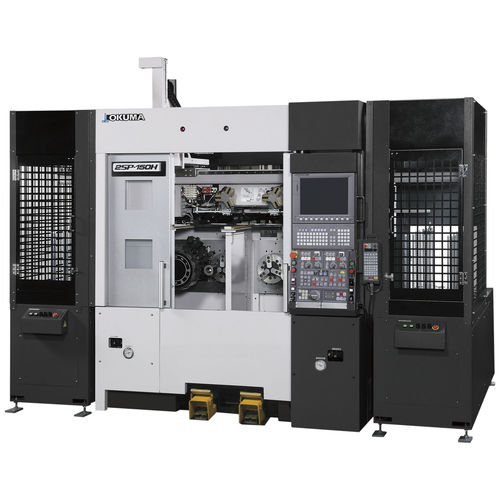 Tornio CNC - 2SP-150H - OKUMA EUROPE GMBH - orizzontale / 2 assi / a due mandrini