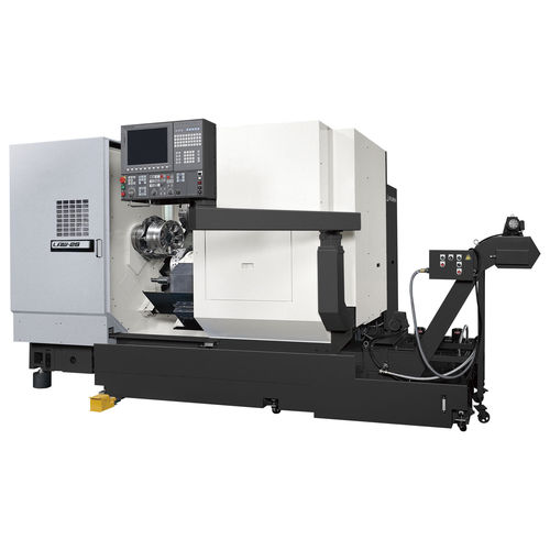 Centro di tornitura CNC - LAW-2S - OKUMA EUROPE GMBH - verticale / 4 assi / 4 utensili