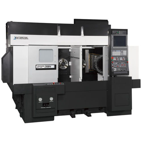 Tornio CNC - 2SP-35H - OKUMA EUROPE GMBH - orizzontale / a due mandrini / 12 utensili