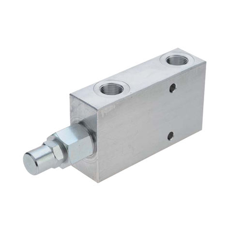 Valvola di ritegno a cartuccia - WBC-40, OWC-30 series - OMT Group - con flangia / in acciaio / compatta
