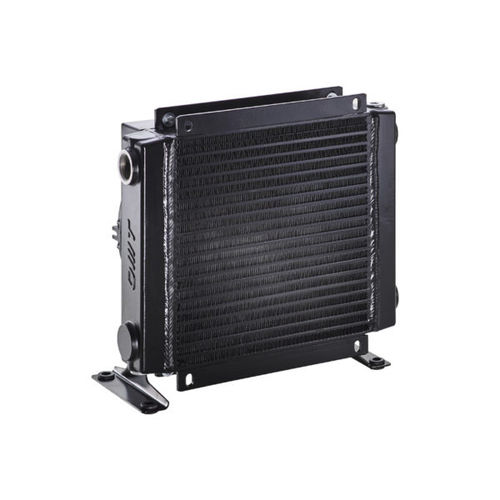 Scambiatore di calore a tubi ed alette - SS - OMT Group - aria-olio / in alluminio / in plastica