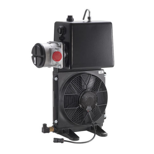 Scambiatore di calore a tubi ed alette - SSP-SER series - OMT Group - aria-olio / in alluminio / per circuito idraulico