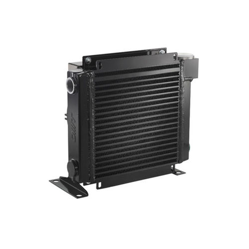 Scambiatore di calore a tubi ed alette - SSV - OMT Group - aria-olio / in alluminio / per circuito idraulico