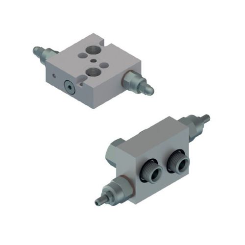 Valvola limitatrice di pressione con flangia - OMT Group - in linea / a fungo / differenziale