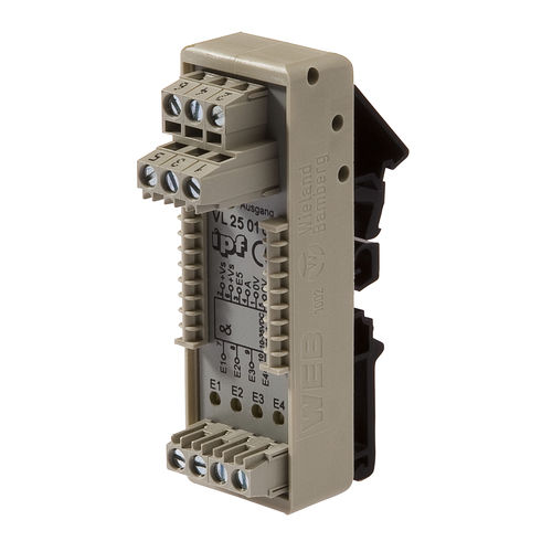 Modulo logico su guida DIN - VL250100 - ipf electronic gmbh - integrato / ingressi / uscite