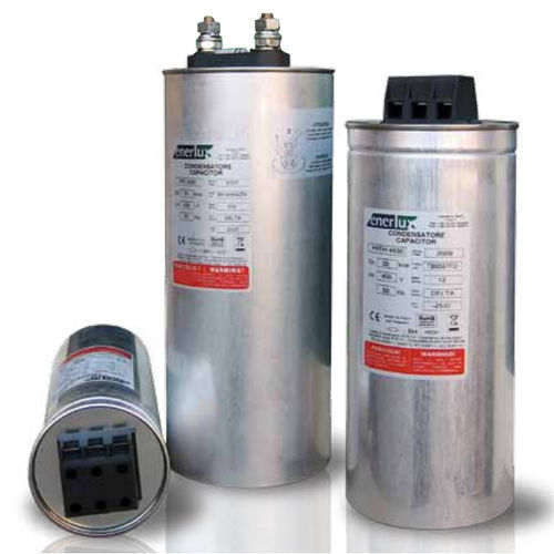 Condensatore a pellicola - PTR series - Enerlux - cilindrico / trifase