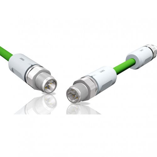 Connettore di dati - CONEC Elektronische Bauelemente GmbH - Ethernet / modellato su pezzo modello / M12