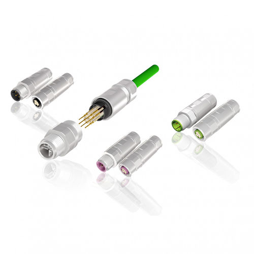 Connettore di dati - CONEC Elektronische Bauelemente GmbH - Ethernet / crimpabile / M12