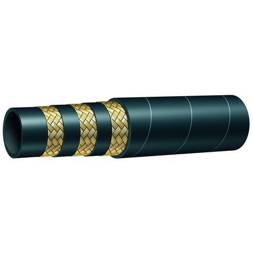 Tubo flessibile idraulico - 3SPC - Dietzel - in gomma sintetica / in acciaio / per alte temperature