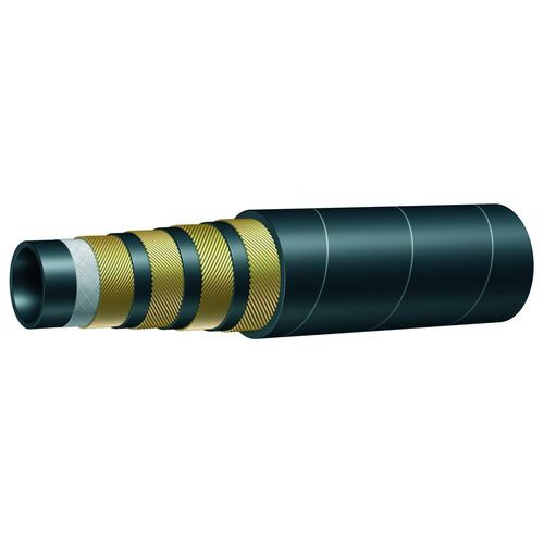 Tubo flessibile idraulico - R15 - Dietzel - in gomma sintetica / in acciaio / per alte temperature