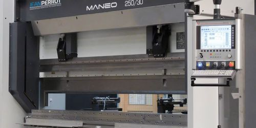 Pressa piegatrice idraulica - MANEO 250/30 - Jean Perrot Industrie - ad alta velocità / con cambia utensile automatico / semiautomatica