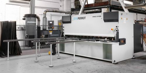 Cesoia idraulica - HNC - Jean Perrot Industrie - per lamiera / a ghigliottina / CNC