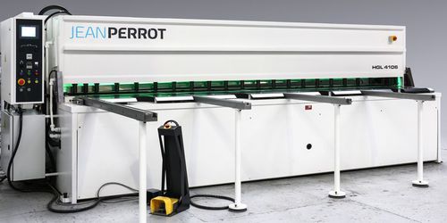 Cesoia idraulica - HGL - Jean Perrot Industrie - per lamiera / a oscillazione / CNC