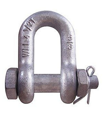 Grillo di sollevamento dritto - max. 20 t  - CM Industrial Products - con dado e bullone di sicurezza
