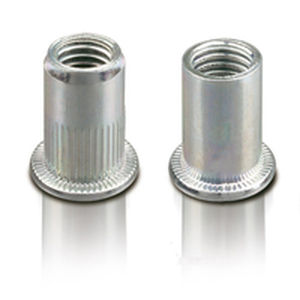 Dado autoagganciante cieco - 6470 series - FAR - in acciaio inox / filettato / a testa svasata
