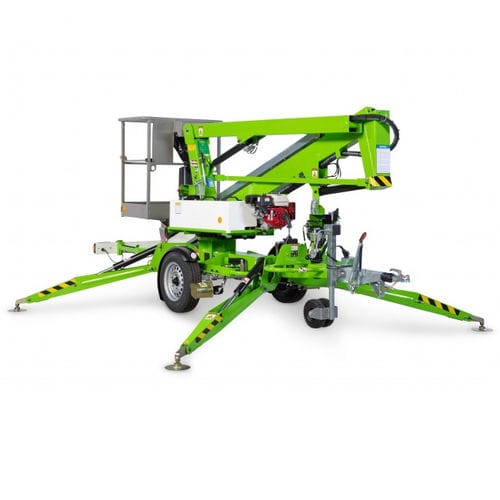 Piattaforma telescopica trainabile - Nifty 120T - Niftylift - idraulica / diesel / con alimentazione a batteria