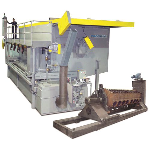 Macchina di lavaggio ad acqua - LEW - PROCECO - a spruzzo / automatica / semiautomatica