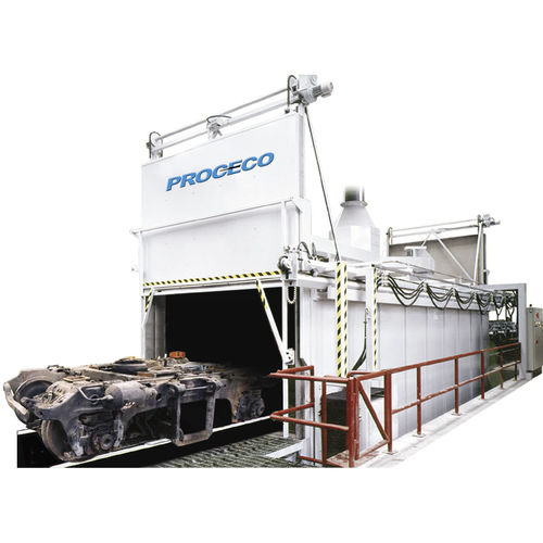 Macchina di lavaggio ad acqua - PROCECO - a spruzzo / automatica / di pezzi