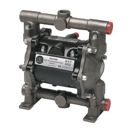 Pompa a doppia membrana - MBP 5212 - Walther Pilot - manuale / a innesco standard / industriale