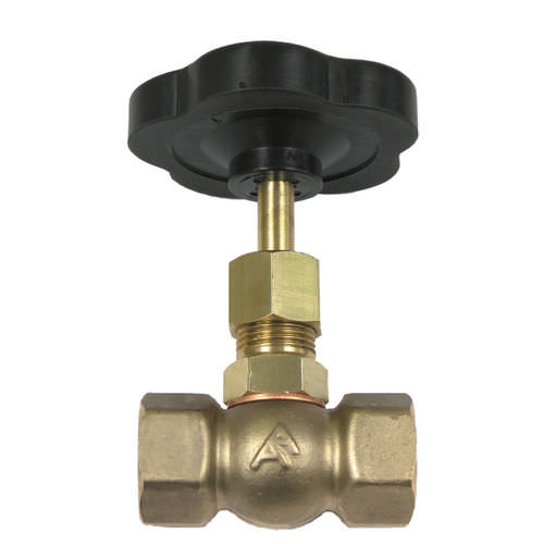 Valvola a spillo - 110-MS - Armaturen Arndt - manuale / di arresto / in ottone