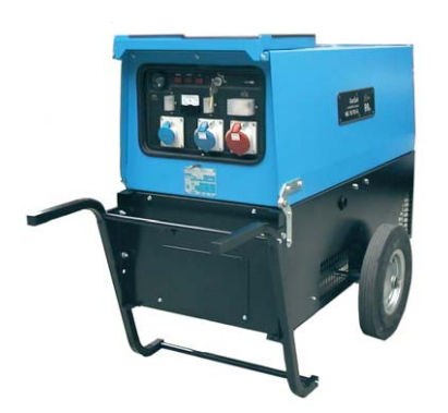 Gruppo elettrogeno diesel - 400 V | MG 15/10 IL - Genset - trifase / con rotelle / ad iniezione indiretta