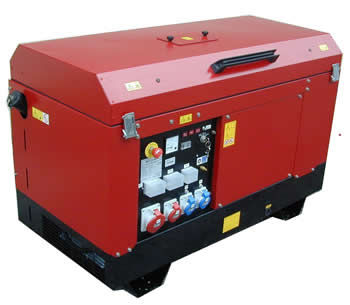 Gruppo elettrogeno diesel - 400 V | MGF 16 Y - Genset - monofase / stazionario / 50 Hz
