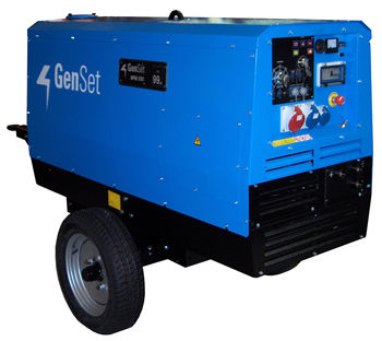 Saldatrice MMA - 500 A, 10 - 16 kVA | MPM 500 P - Genset - monofase / con gruppi elettrogeni / mobile