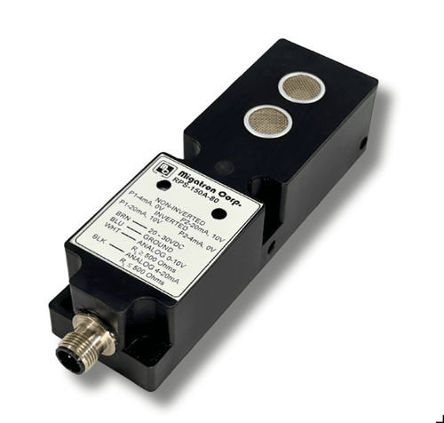 Sensore di prossimità ad ultrasuoni - RPS-150A series - Migatron - rettangolare / M30 / analogico