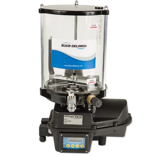 Pompa a pistone - MP2 series - Delimon - per olio / elettrica / fissa