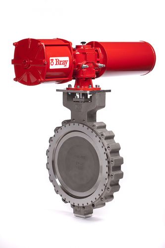 Attuatore per valvola pneumatico - 98 series - Bray International - rotativo / a doppio effetto