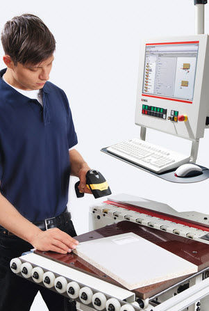 Bordatrice automatica - Novimat Contour L20 - IMA Klessmann - per pannelli