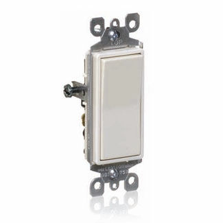 Interruttore a bascula - 5601-2 - Leviton - unipolare / ritardante di fiamma / elettromeccanico