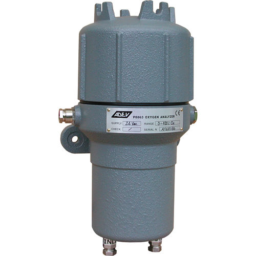 Analizzatore di gas - P8863  - Adev - di ossigeno / di processo / di concentrazione
