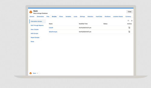 Software di analisi - Essbase - Oracle - di interfaccia / di visualizzazione / per test