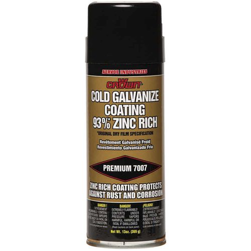Spray di protezione anti-corrosione - 7007 - Aervoe - galvanizzante a freddo / per metallo / ad alto contenuto di zinco