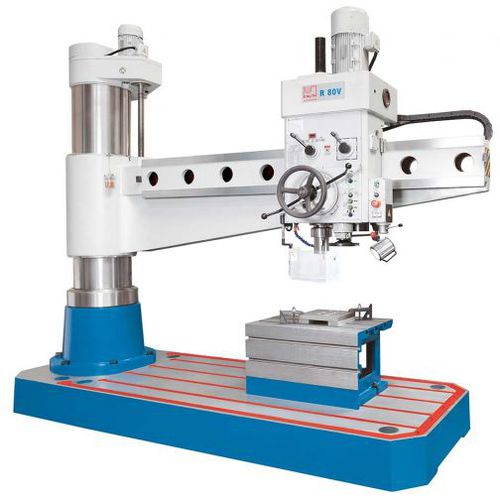 Trapano radiale - R 80 V - Knuth Machine Tools - elettrico / potente / a uso intensivo