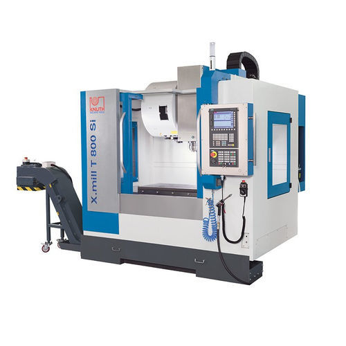 Centro di lavoro CNC 4 assi - X.mill T 800 Si  - Knuth Machine Tools - verticale / BT 40 / 24 utensili
